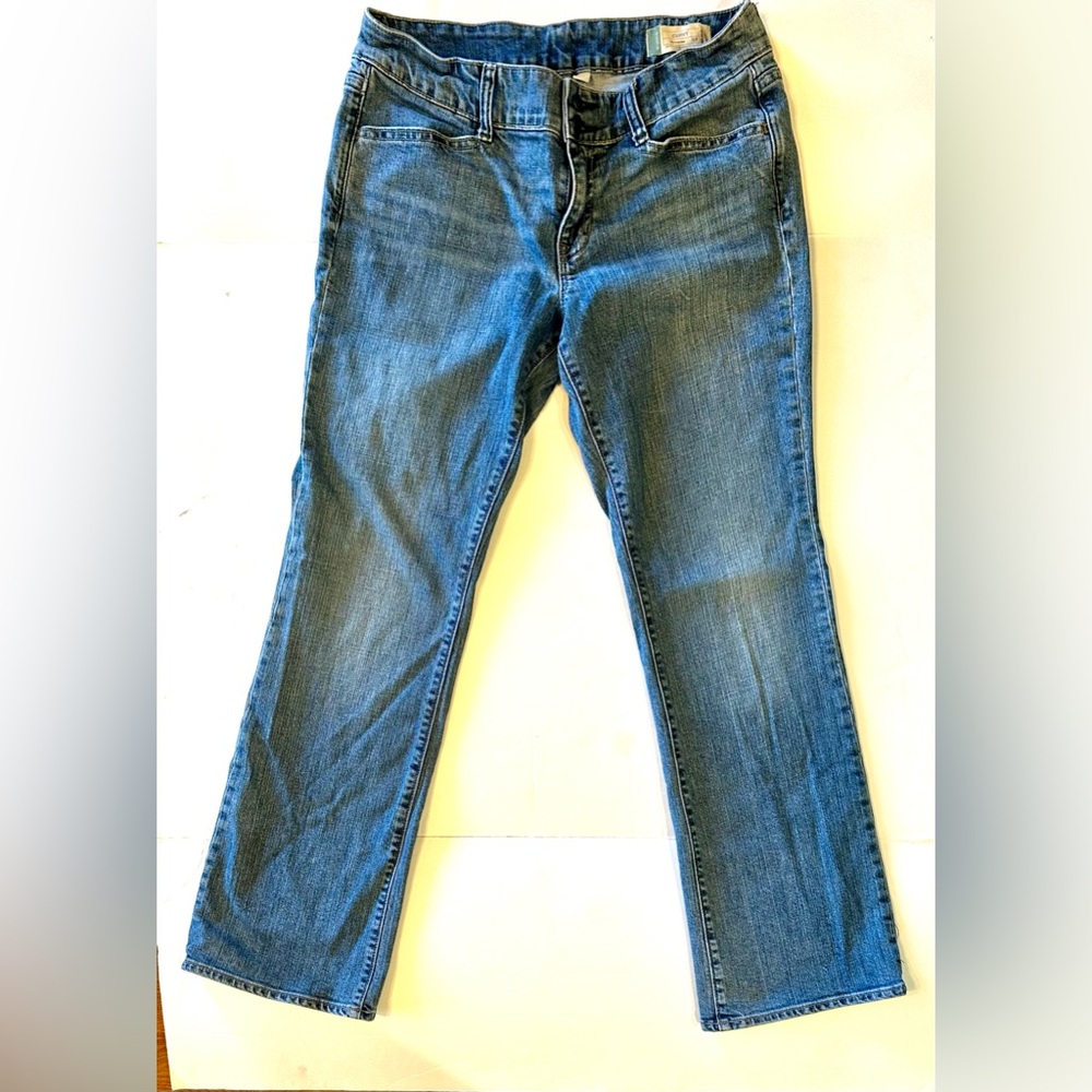 Y2K Gap Curvy Light Wash Flap Button Pocket Jeans size 10 - Picture 1 of 11